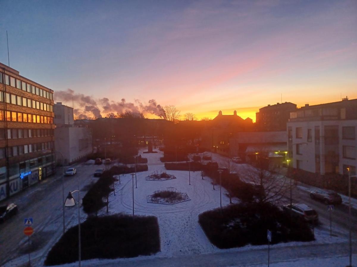 Premium Kaksio Rauman Keskustassa, Parveke Ja Sauna Extérieur photo